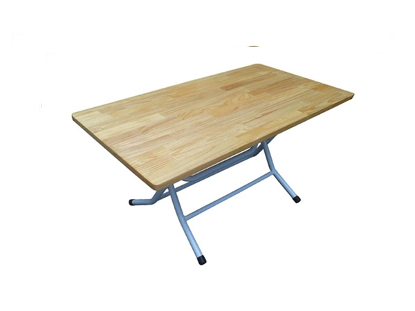Bàn mặt gỗ chân gấp hình hạt đậu PL0117