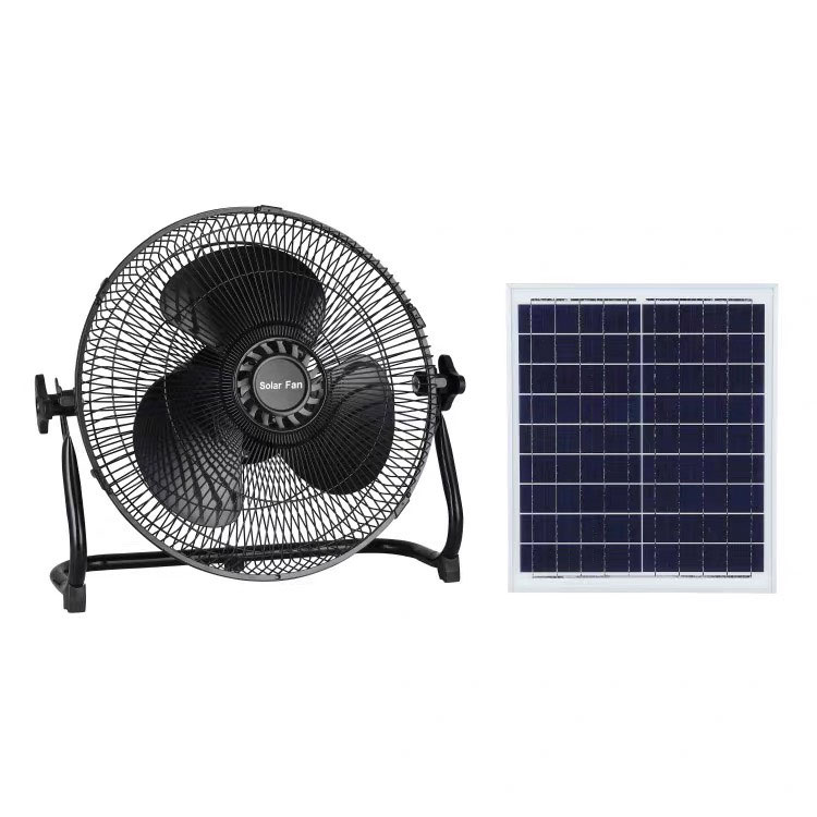 Quạt sàn sạc năng lượng mặt Trời QHS-318 - Ảnh 2